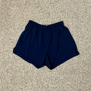 Soffe Blue Athletic Shorts Lightweight Elastic Waist